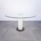 Glass Dining Table & 6 Chairs, 1980s, Set of 7, Image 3