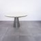 Tavolo da pranzo ovale allungabile in legno, anni '80, Immagine 2