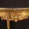 Gilded & Lacquered Coffee Table with Faux Marble 11