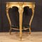 Gilded & Lacquered Coffee Table with Faux Marble 7