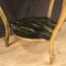 Tavolino da caffè dorato e laccato con effetto marmo, Immagine 8