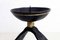 Brutalist Wrought Iron Candlestick, 1950s 4
