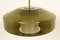 Large Scandinavian Modern Green Glass Pendant Lamp by Carl Fagerlund for Orrefors, 1960s 3