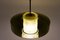 Large Scandinavian Modern Green Glass Pendant Lamp by Carl Fagerlund for Orrefors, 1960s, Image 16