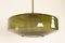 Large Scandinavian Modern Green Glass Pendant Lamp by Carl Fagerlund for Orrefors, 1960s, Image 5