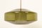 Large Scandinavian Modern Green Glass Pendant Lamp by Carl Fagerlund for Orrefors, 1960s 7