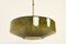 Large Scandinavian Modern Green Glass Pendant Lamp by Carl Fagerlund for Orrefors, 1960s, Image 6