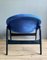 Blauer Modell Columbus Sessel von Hartmut Lohmeyer für Artifort, 1950er 5