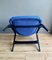 Blauer Modell Columbus Sessel von Hartmut Lohmeyer für Artifort, 1950er 8