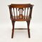 Antique Victorian Captain's Desk Chair 11