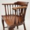 Antique Victorian Captain's Desk Chair 9