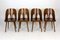 Wooden Chairs by Oswald Haerdtl for TON, 1950s, Set of 4 2