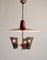 Vintage 3-Light Pendant Lamp from DekaLux, Image 1