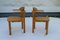 Danish Rainer Daumiller Style Brutalist Rustic Chairs with Beechwood Armrests, 1970s, Set of 2 14