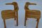 Danish Rainer Daumiller Style Brutalist Rustic Chairs with Beechwood Armrests, 1970s, Set of 2 15