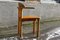Danish Rainer Daumiller Style Brutalist Rustic Chair with Beechwood Armrests, 1970s 2