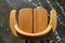 Danish Rainer Daumiller Style Brutalist Rustic Chair with Beechwood Armrests, 1970s 10