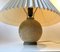 Lámpara de mesa Jean Besnard estilo Craquelé francesa, años 30, Imagen 4