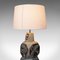 Lámpara de mesa o de luz inspirada en la troika inglesa de cerámica, siglo XX, Imagen 7