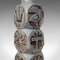 Lámpara de mesa o de luz inspirada en la troika inglesa de cerámica, siglo XX, Imagen 9