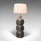 Lámpara de mesa o de luz inspirada en la troika inglesa de cerámica, siglo XX, Imagen 2