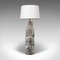 Lámpara de mesa o de luz inspirada en la troika inglesa de cerámica, siglo XX, Imagen 6