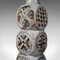 Lámpara de mesa o de luz inspirada en la troika inglesa de cerámica, siglo XX, Imagen 10