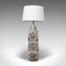 Lámpara de mesa o de luz inspirada en la troika inglesa de cerámica, siglo XX, Imagen 4