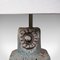 Lámpara de mesa o de luz inspirada en la troika inglesa de cerámica, siglo XX, Imagen 8
