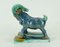 Fermalibri vintage Art Deco a forma di capricorno in ceramica con capra di Carstens Goldscheider, set di 2, Immagine 11