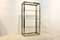 Brass, Chrome and Glass Free Standing Shelving Unit by Renato Zevi, Image 10