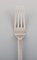 Number 14 Lunch Fork in Hammered Silver by Evald Nielsen, 1920s, Image 2