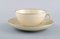 Creme Curved Tea Service Set from Royal Copenhagen, Mid-20th Century, Set of 25, Image 4