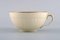 Creme Curved Tea Service Set from Royal Copenhagen, Mid-20th Century, Set of 25 5