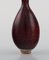 Vase aus glasiertem Steingut von Berndt Friberg für Gustavsberg Studio 5
