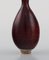 Vase in Glazed Stoneware by Berndt Friberg for Gustavsberg Studio, Image 5