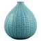 Onion-Shaped Vase in Rimini-Blue Glazed Ceramics by Aldo Londi for Bitossi, Image 1