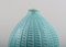 Vase en Forme d'Onion en Céramique Émaillée Bleu Rimini par Aldo Londi pour Bitossi 4