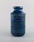 Vase aus Riminiblau gebleichtem Keramik von Aldo Londi für Bitossi, 1960er 2