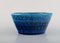 Bowl in Rimini-Blue Glazed Ceramics by Aldo Londi for Bitossi, 1960s, Image 2