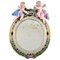 Antique Porcelain Mirror with Putti from Meissen, Image 1