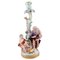 Antique Winter Candlestick in Hand-Painted Porcelain from Meissen, 19th-Century 1