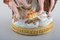 Antique Winter Candlestick in Hand-Painted Porcelain from Meissen, 19th-Century 7