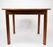 Round Extendable Wooden Dining Table, 1960s, Image 2