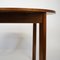 Round Extendable Wooden Dining Table, 1960s 5