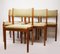 Mid-Century Danish Upholstered Teak Dining Chairs From J.L. Moller, 1960s, Set of 6 2