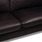 Brown Anthracite 2-Seater Leather Sofa by Willi Schillig 3