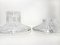 Ice Glass Candle Holders by Timo Sarpaneva for IIttala, 1980s, Set of 3, Image 8