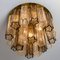 Smoked and Clear Glass Wall Light by J.T. Kalmar, Austria, 1960s, Image 14