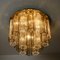 Smoked and Clear Glass Wall Light by J.T. Kalmar, Austria, 1960s, Image 19